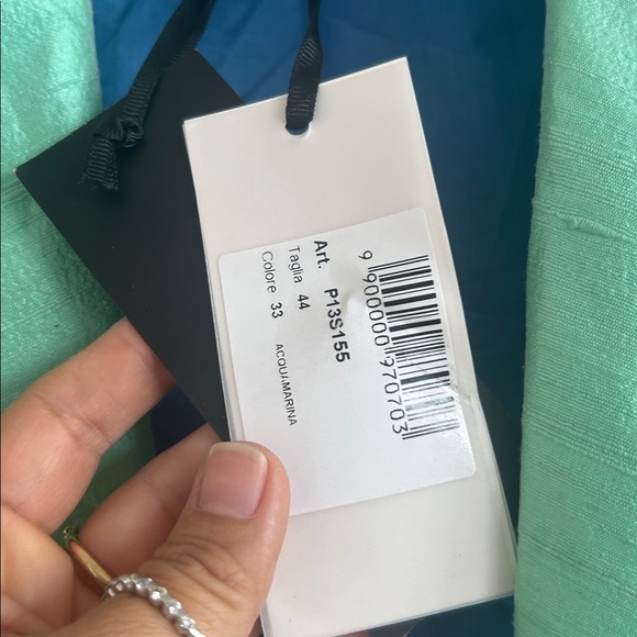 Emma &. Gaia Light Green Women's Blazer - Picture 2 of 9